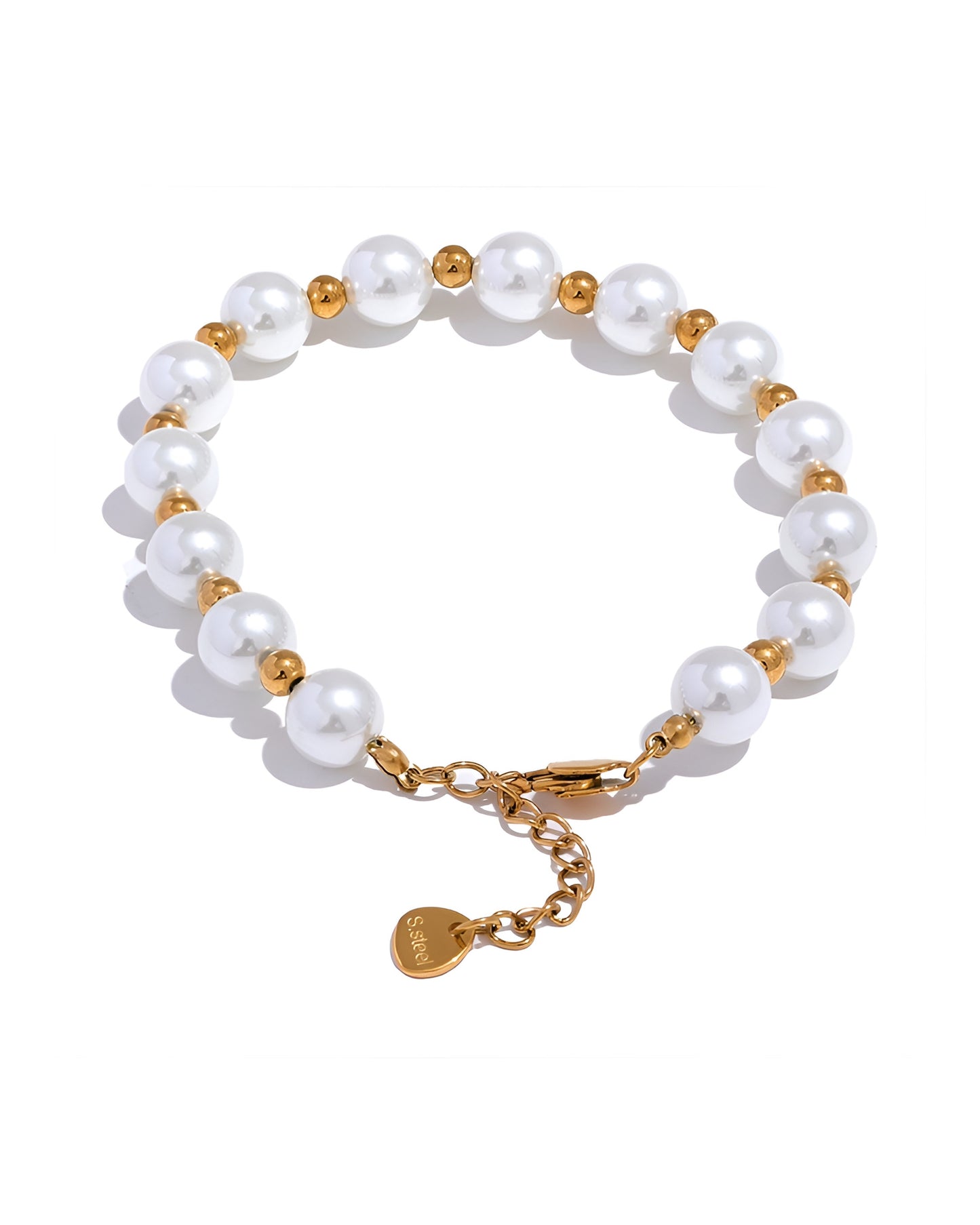 White Pearls Armband